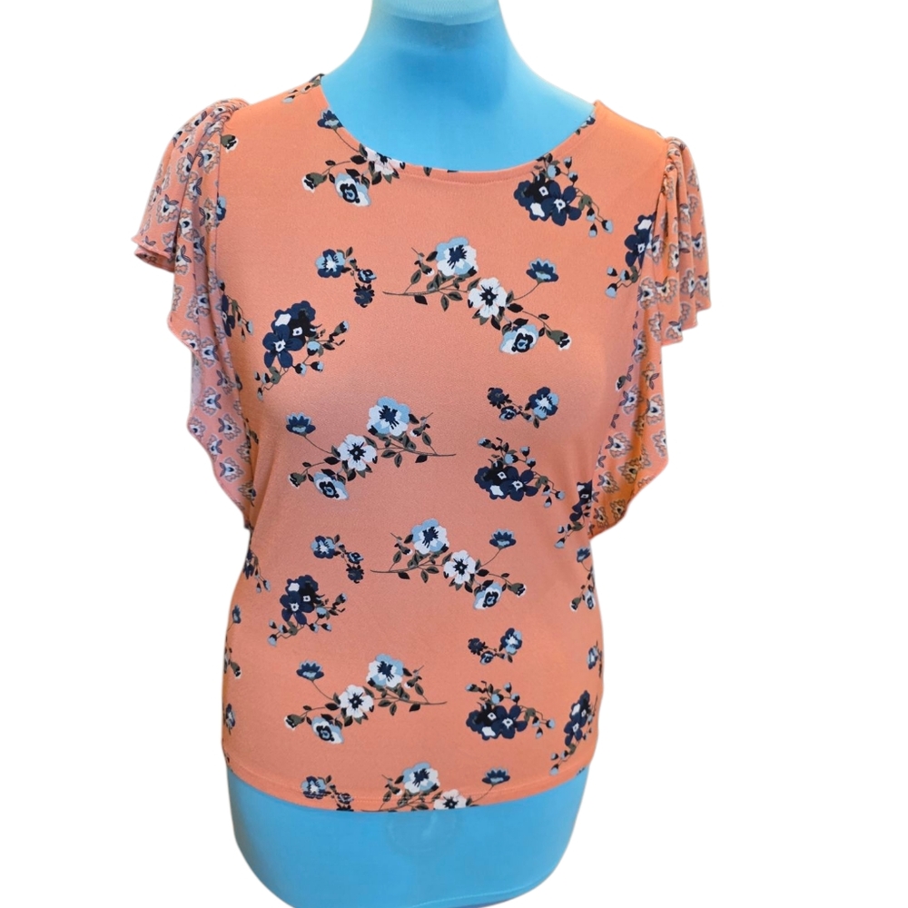 Angels Forever Young - Blouse - Medium - Pink - Floral Print